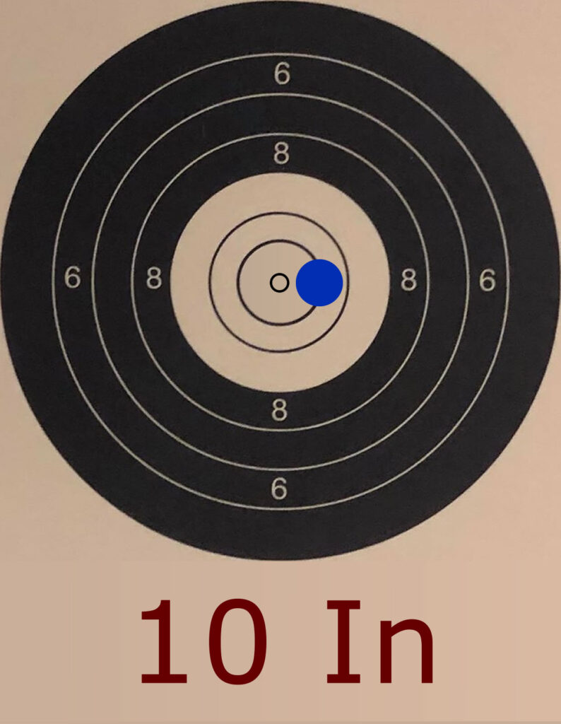 NSRA Benchrest Scoring - 10 In - .177 ONLY