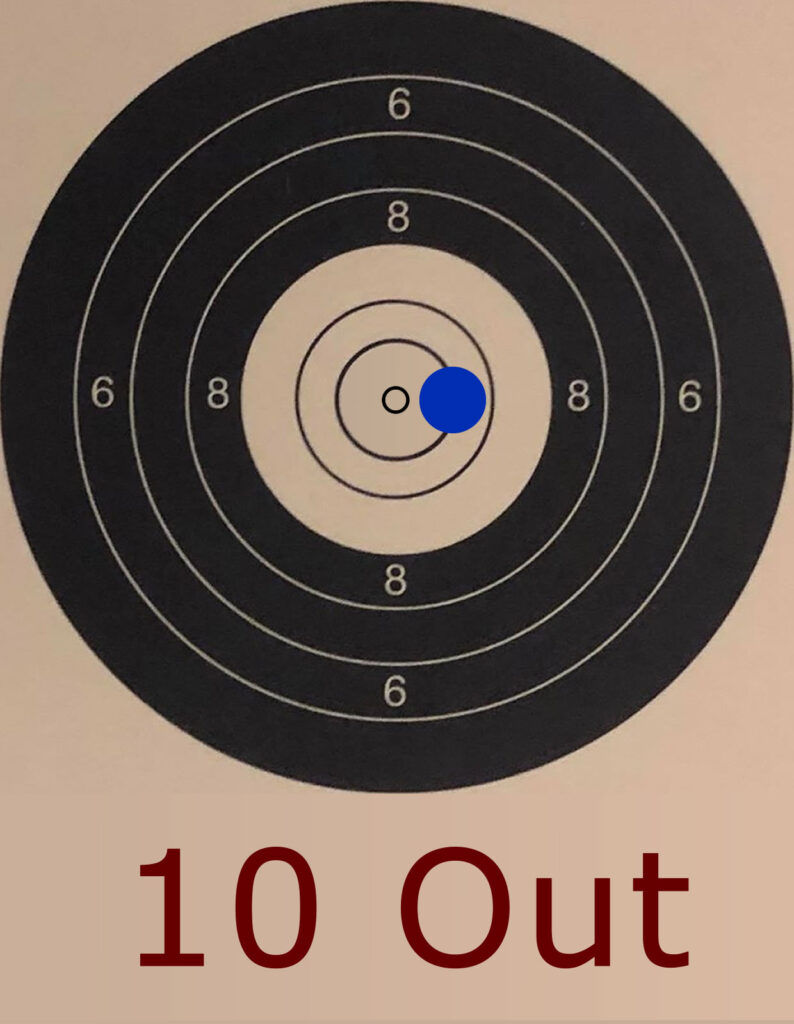 NSRA Benchrest Scoring - 10 Out - .177 ONLY